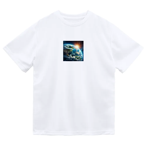 惑星からの光 Dry T-Shirt