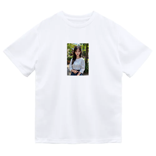 猫耳美女 Dry T-Shirt