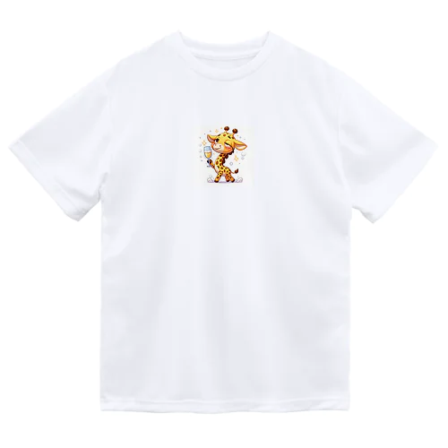 ほろ酔いキリンさん Dry T-Shirt