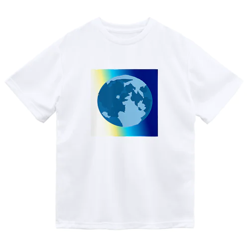 青いボールの神秘的な美しさ Dry T-Shirt
