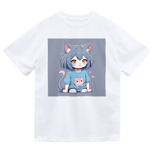 ゆるキャット　No.2 ドライTシャツ