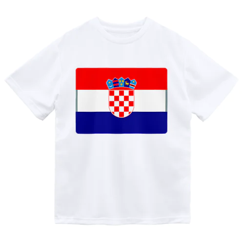 クロアチアの国旗 Dry T-Shirt
