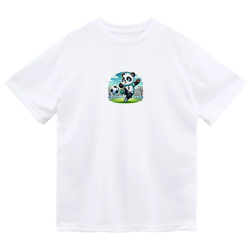 サッカーパンダ Dry T-Shirt