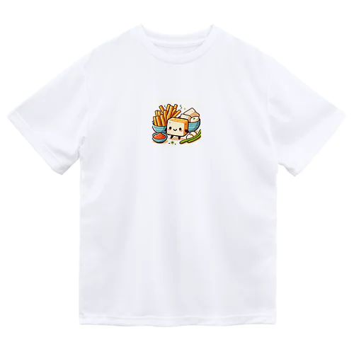 揚げ豆腐ちゃん Dry T-Shirt