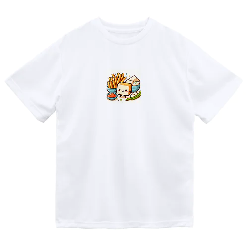 揚げ豆腐ちゃん ドライTシャツ