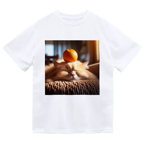 みかんとにゃんこ Dry T-Shirt