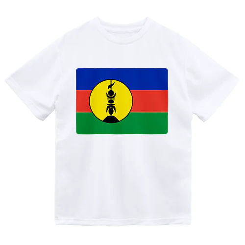 ニューカレドニアの国旗 ドライTシャツ