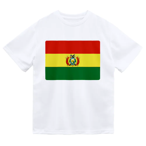 ボリビアの国旗 ドライTシャツ