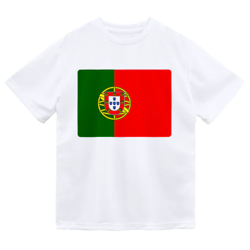 ポルトガルの国旗 ドライTシャツ