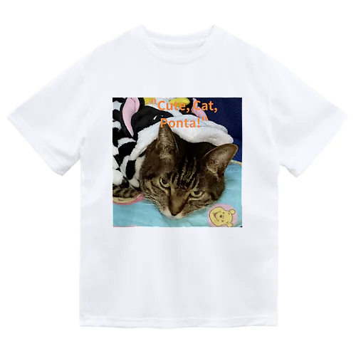 保護猫ボンタさん ドライTシャツ