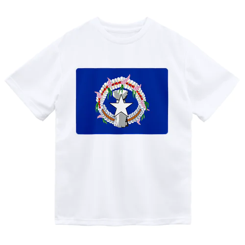 北マリアナ諸島の旗 Dry T-Shirt