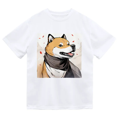 イケメン？風柴犬さん ドライTシャツ