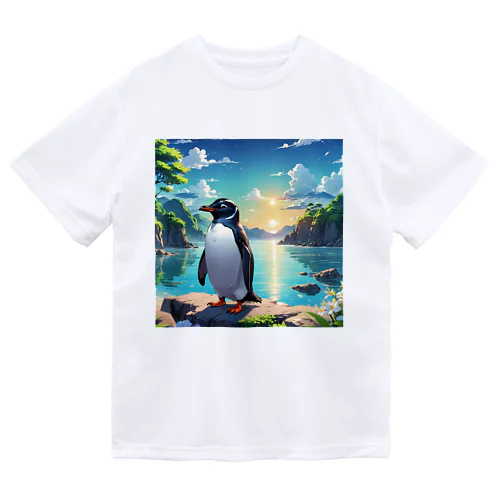 海辺のペンギン画像！ Dry T-Shirt