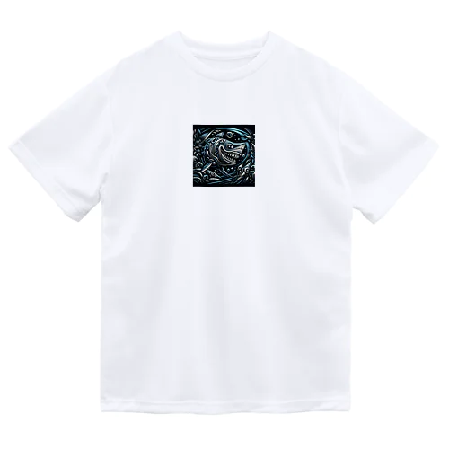 機械仕掛けなサメ Dry T-Shirt