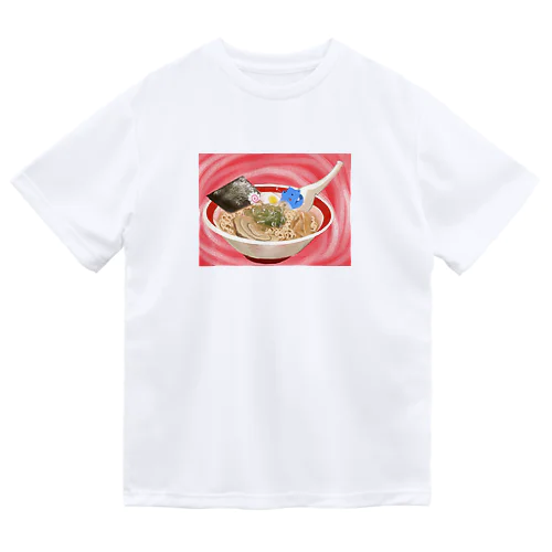 ラーメンどっぷりくん ドライTシャツ