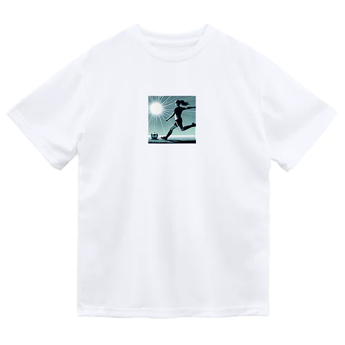 サッカー少女 Dry T-Shirt