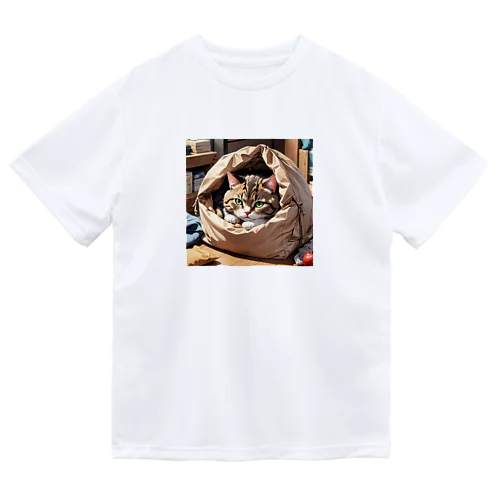 Kikimimiネコ（袋入り） Dry T-Shirt