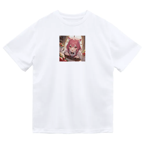 可愛い猫耳のイラストグッズ🐾 ドライTシャツ
