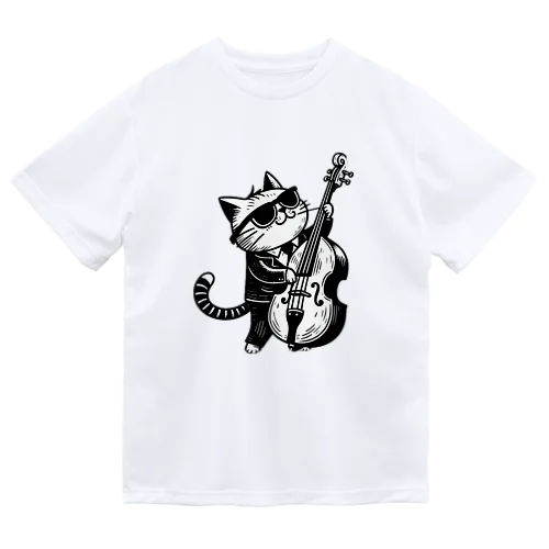 ベーシストキャット ドライTシャツ