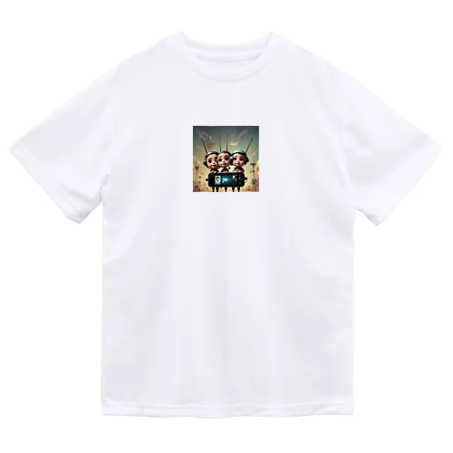 電波妖怪　バリ3兄弟 Dry T-Shirt
