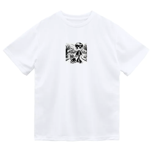 愛犬とお散歩 Dry T-Shirt