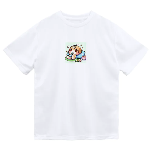 癒されるゆるカワ犬グッズ Dry T-Shirt