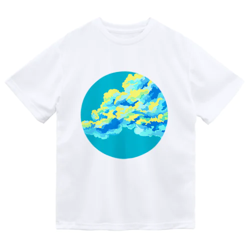 青い雲 Dry T-Shirt