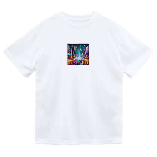 cyberpunk-world ドライTシャツ