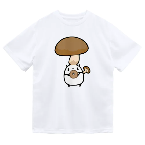 シイタケに侵食されるパンダ Dry T-Shirt