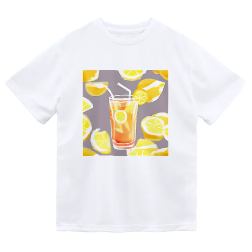 冰檸檬茶しりーず２親の敵レモンガシガシ。 Dry T-Shirt