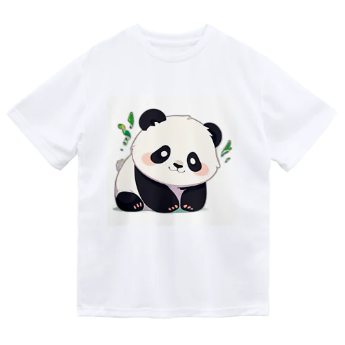 ちびアニマル（パンダ） ドライTシャツ