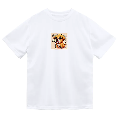 怒りん坊犬 Dry T-Shirt