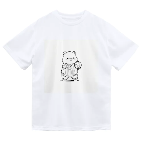 かわいいクマ ドライTシャツ