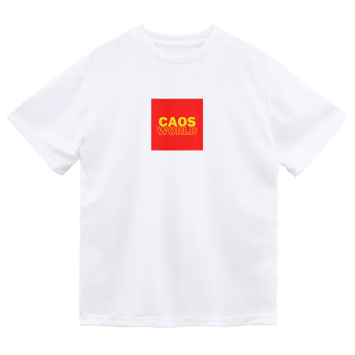 CAOS WORLD-ハチャメチャな世界- ドライTシャツ