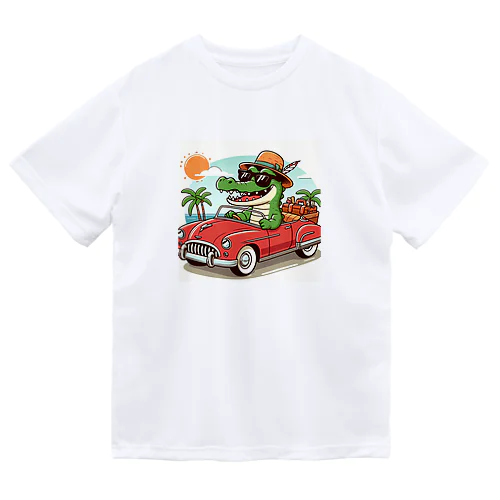 ワニワニドライブ ドライTシャツ