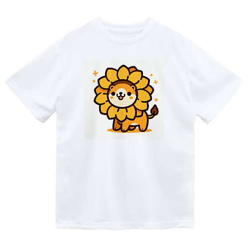 向日葵になったライオン Dry T-Shirt