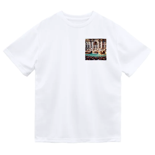 トレビの泉 Dry T-Shirt