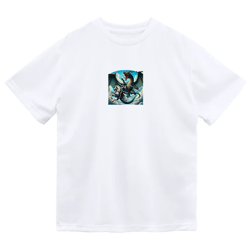 竜と騎士 Dry T-Shirt