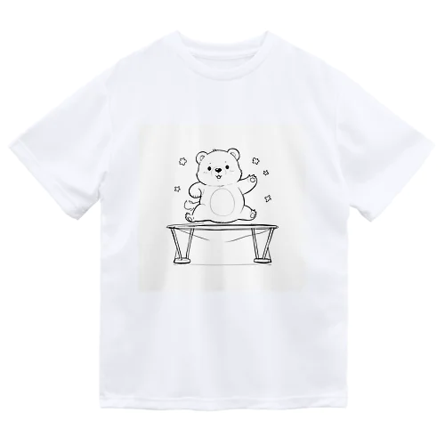 かわいいクマ ドライTシャツ