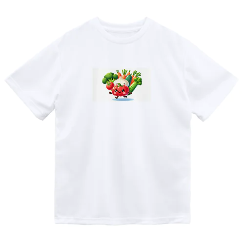 新鮮な野菜達 ドライTシャツ