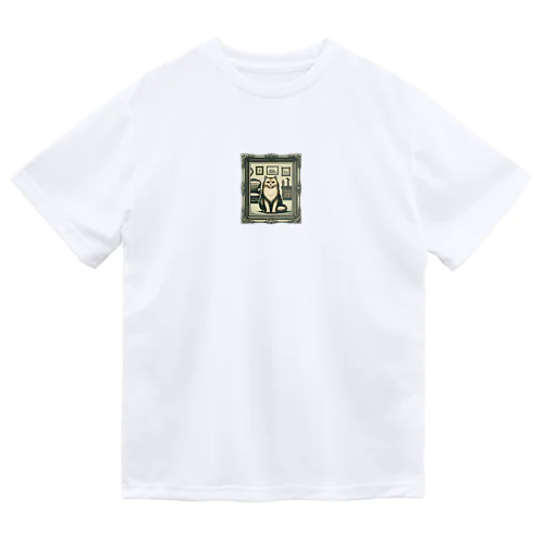 クラシックな猫 Dry T-Shirt