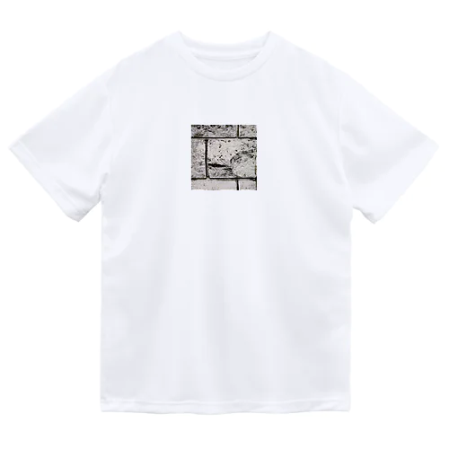 白いブロック Dry T-Shirt