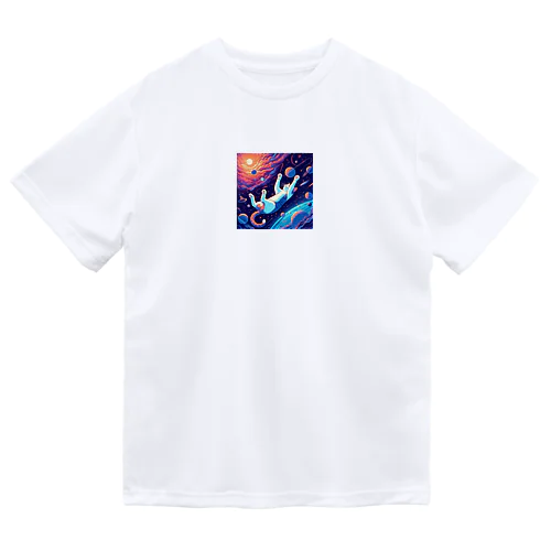 星と遊ぶ「レイチャ」 ドライTシャツ