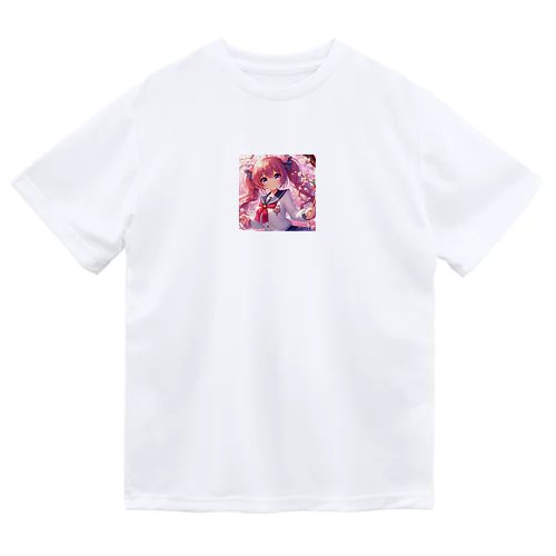 かわいい女の子のキャラクターグッズ Dry T-Shirt