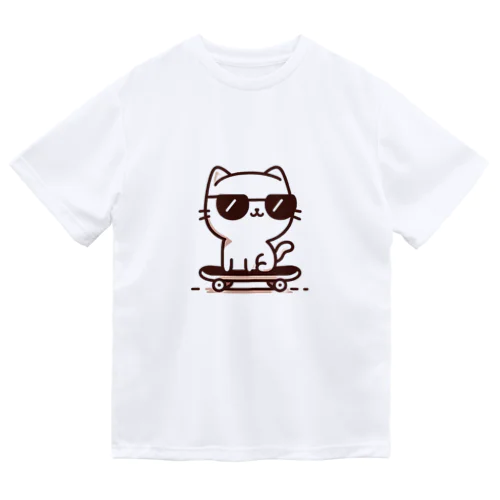 スケボー猫 Dry T-Shirt