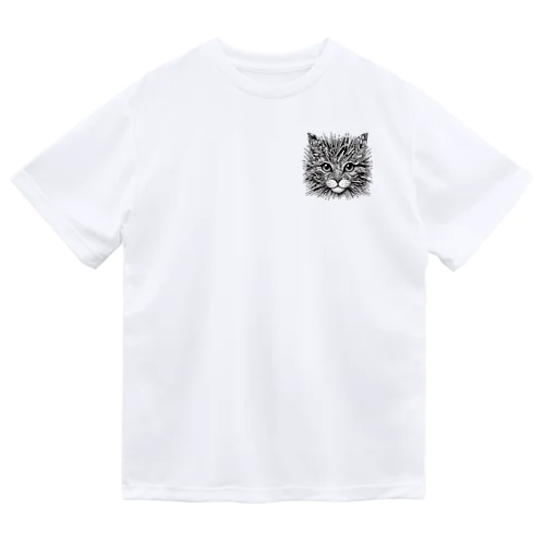 芸術ねこ鉛筆まる Dry T-Shirt