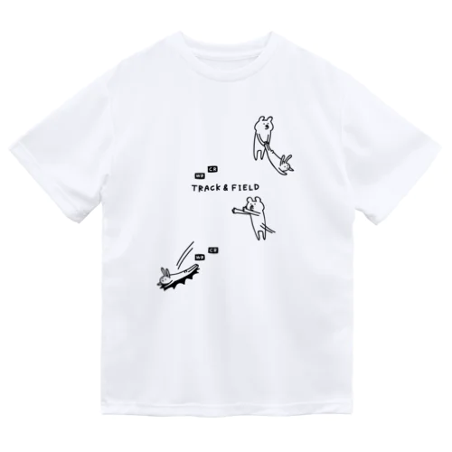 陸上競技　ウサギ投げ Dry T-Shirt
