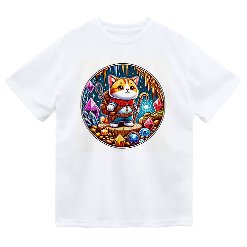 冒険のドワーフキャット Tシャツ - 子ども用 Dry T-Shirt