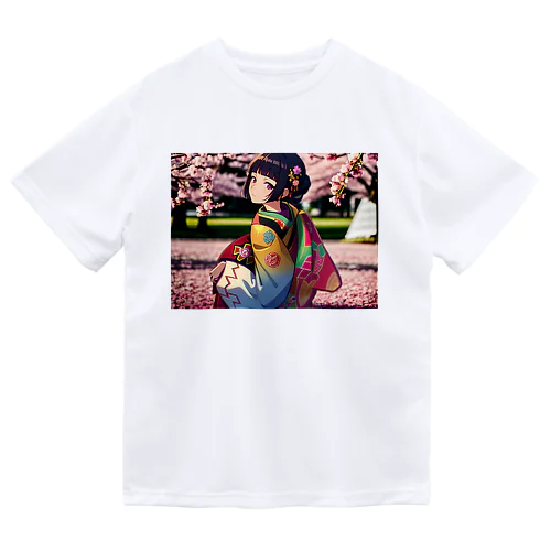 Sakura girl Dry T-Shirt