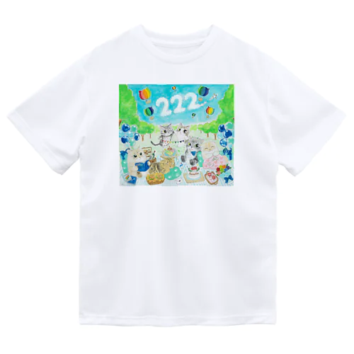 ラチェット♡Happybirthday＆猫の日記念 ドライTシャツ